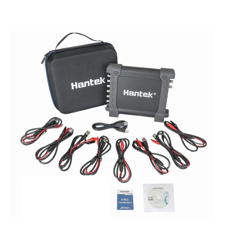 Hantek 1008c автомобильный осциллограф/DAQ/Программируемый генератор ручной 8 каналов USB осциллографы с автоматическим зажиганием зонда - Цвет: 1008B(no HT25)