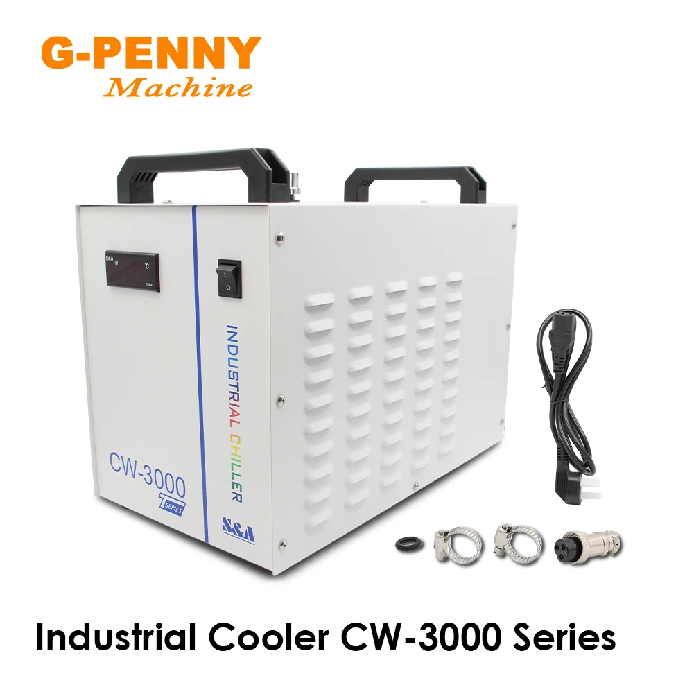 Промышленный охладитель воды CW 3000 DG110V TG220V используется для CO2 станок лазерной
