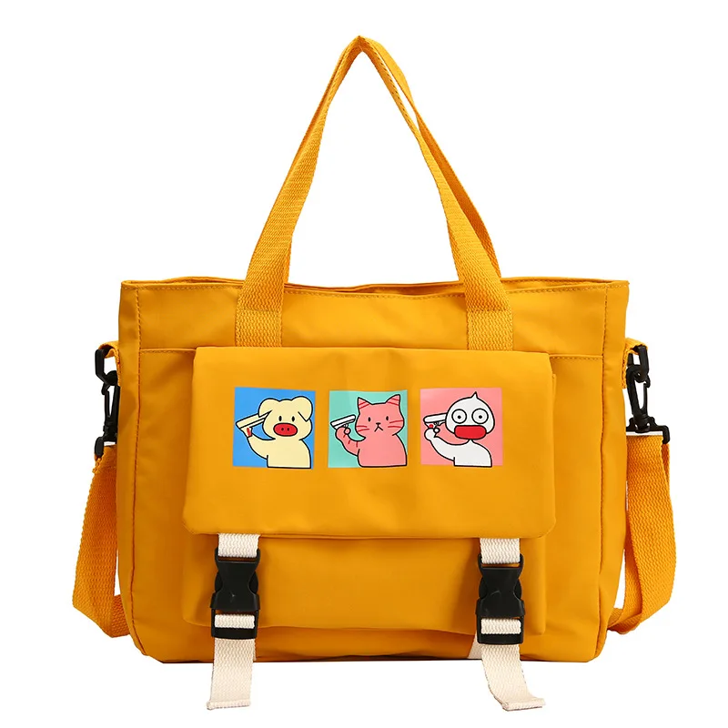 Сумки через плечо для женщин новинка 2020 модные вместительные холщовые сумки на с