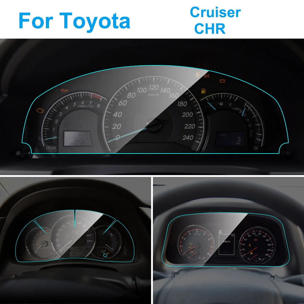 Защитная пленка для экрана автомобильной приборной панели Toyota Auris Yaris Avensis C HR Cruiser
