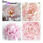 Алмазная живопись с красивыми цветами и картиной из смолы