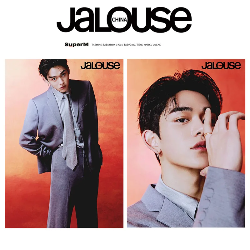 

SuperM BAEK HYUN MARK TEN JALOUSE Posters Wall Decor Sticker 2 Posters/Set