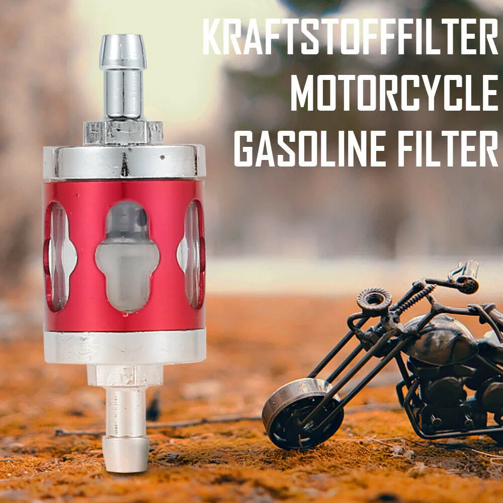 

Motorcycle Gas Fuel Gasoline Oil Filter Moto Accessories For Car, Motorcycle, ATV, Cross-country Motorcycle Inline Fuel Filter