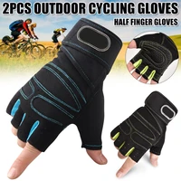 weightlifting half finger gloves for men sports fitness equipment outdoor cycling gloves tactic bhd2