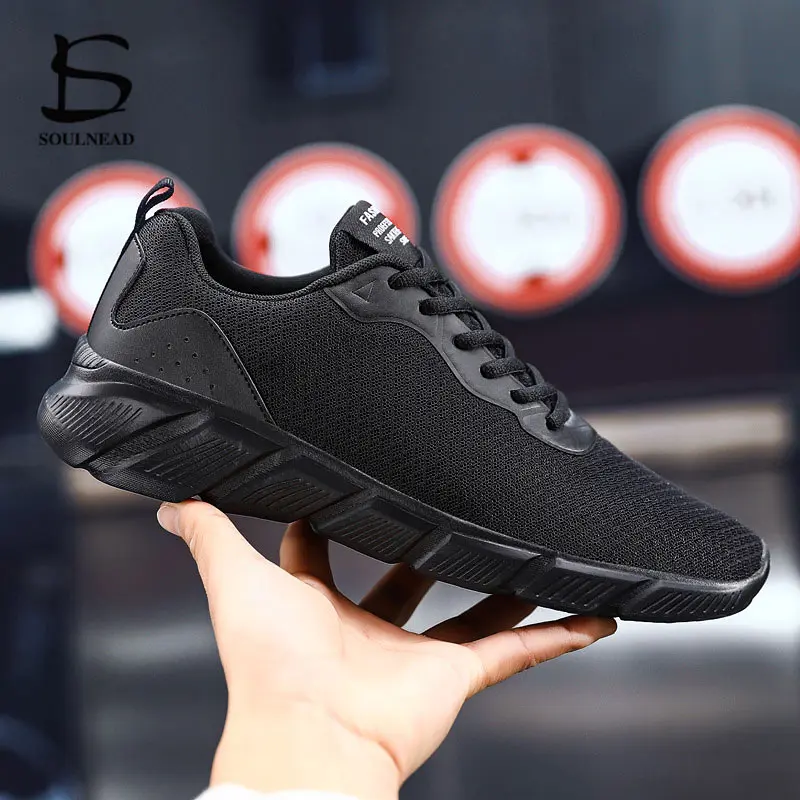 

Men's Sneakers Breathable Comfortable Casual Sneakers Men Outdoor Jogging Shoes Light Non-Slip Running Large Size Sneakers 39-48