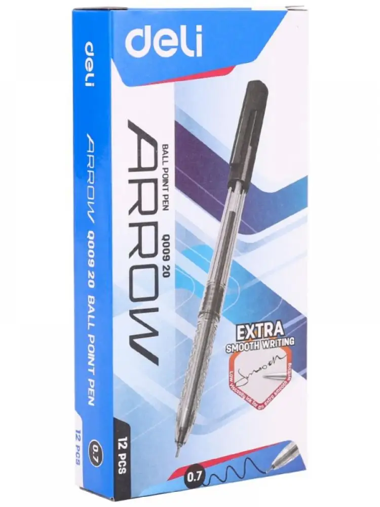 

Deli 0.7 mm Mini Tip Ballpoint Pen Oil Pen (12pcs/box)
