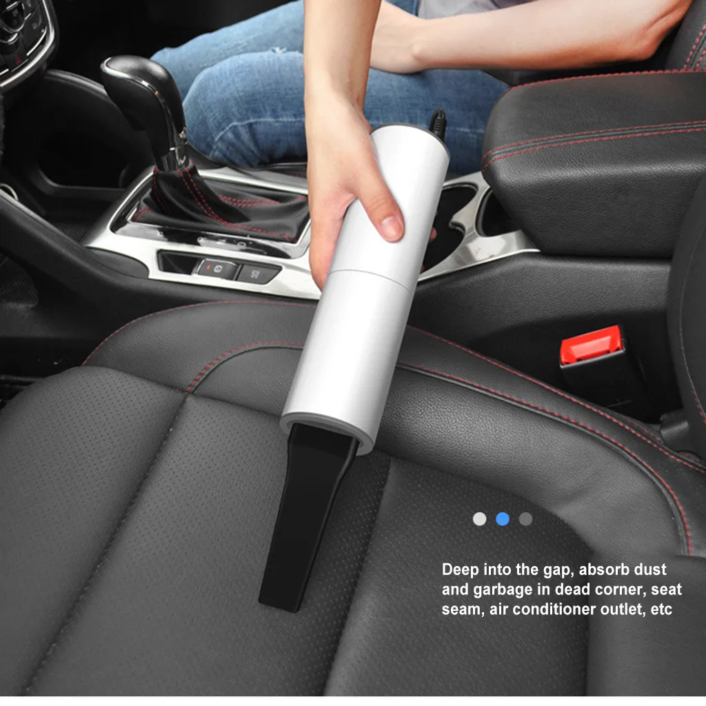 Автомобильный мини-пылесос для сухой и влажной уборки 120 Вт | Автомобили