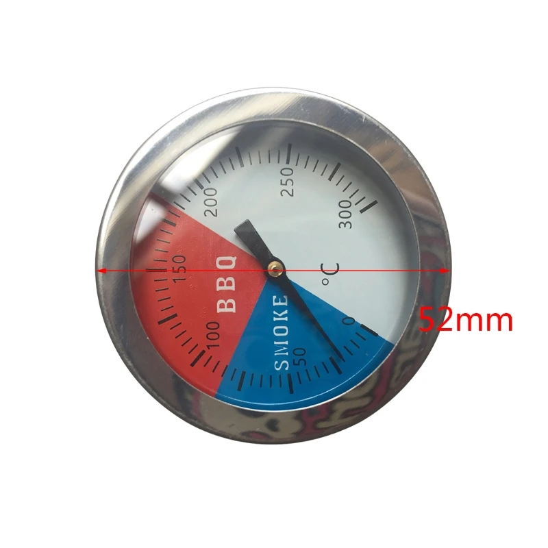 

Kitchen Big Dial Oven Thermometer Cooking Temperature Gauge for BBQ Oven Grill Food Meat Baking Meter HX6C