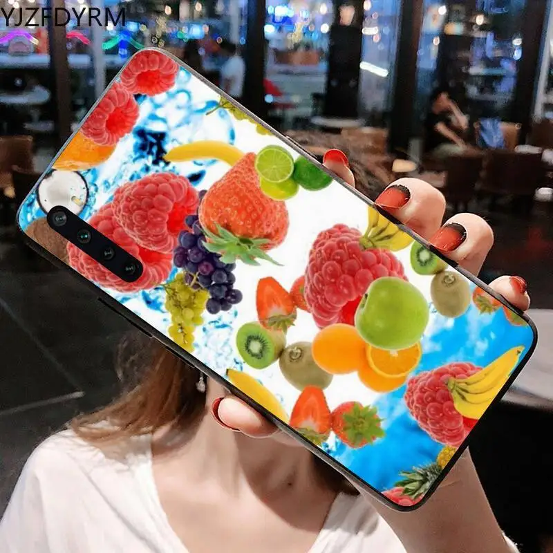 Чехол для телефона с изображением фруктов клубники лимона Xiaomi Mi Note 10 Lite 9T Pro xiaomi CC9