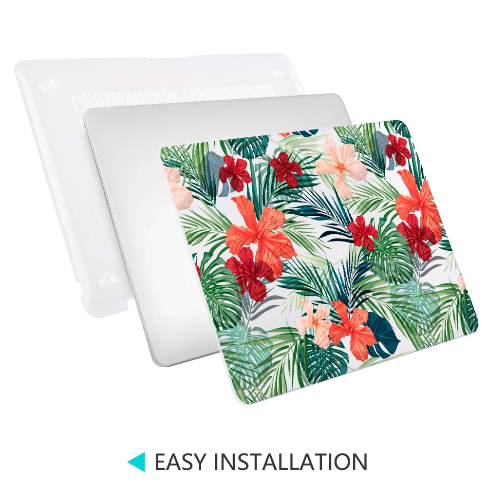 Жесткий чехол Crazy Design с цветочным рисунком жирафа для Macbook Air 13 A1932 Pro 13 Touch Bar A2159 16 дюймов чехол для ноутбука A2141