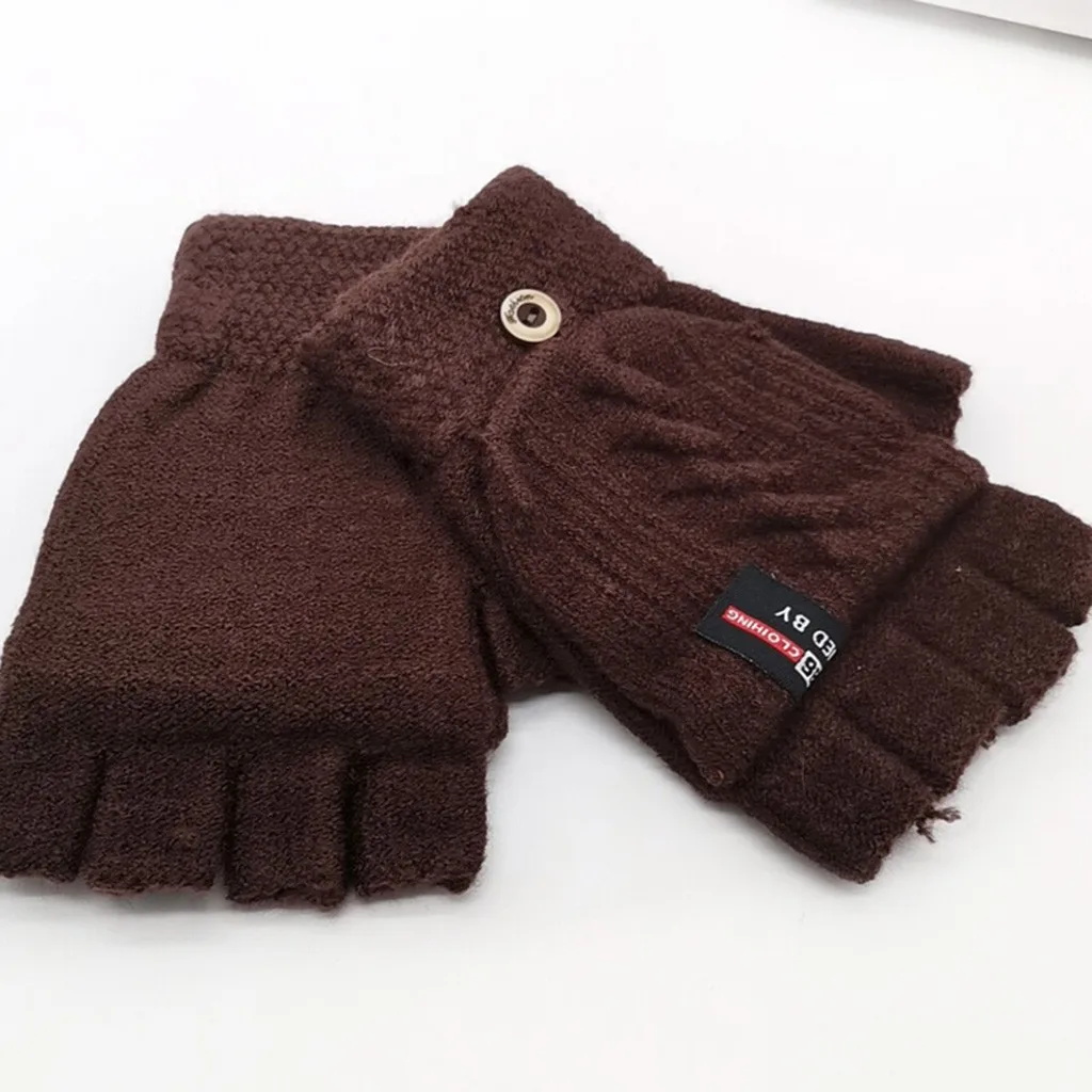 Горячая Распродажа 1 пара модные детские мужские и женские зимние теплые вязаные