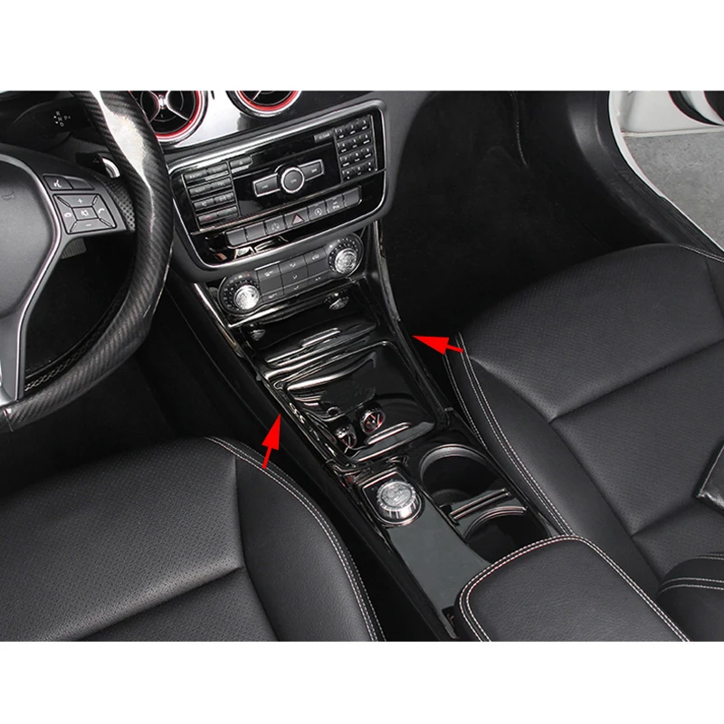 2x Шестерни переключения боковой полосы Накладка для Mercedes-Benz gla класса X156 14-16 &amp CLA