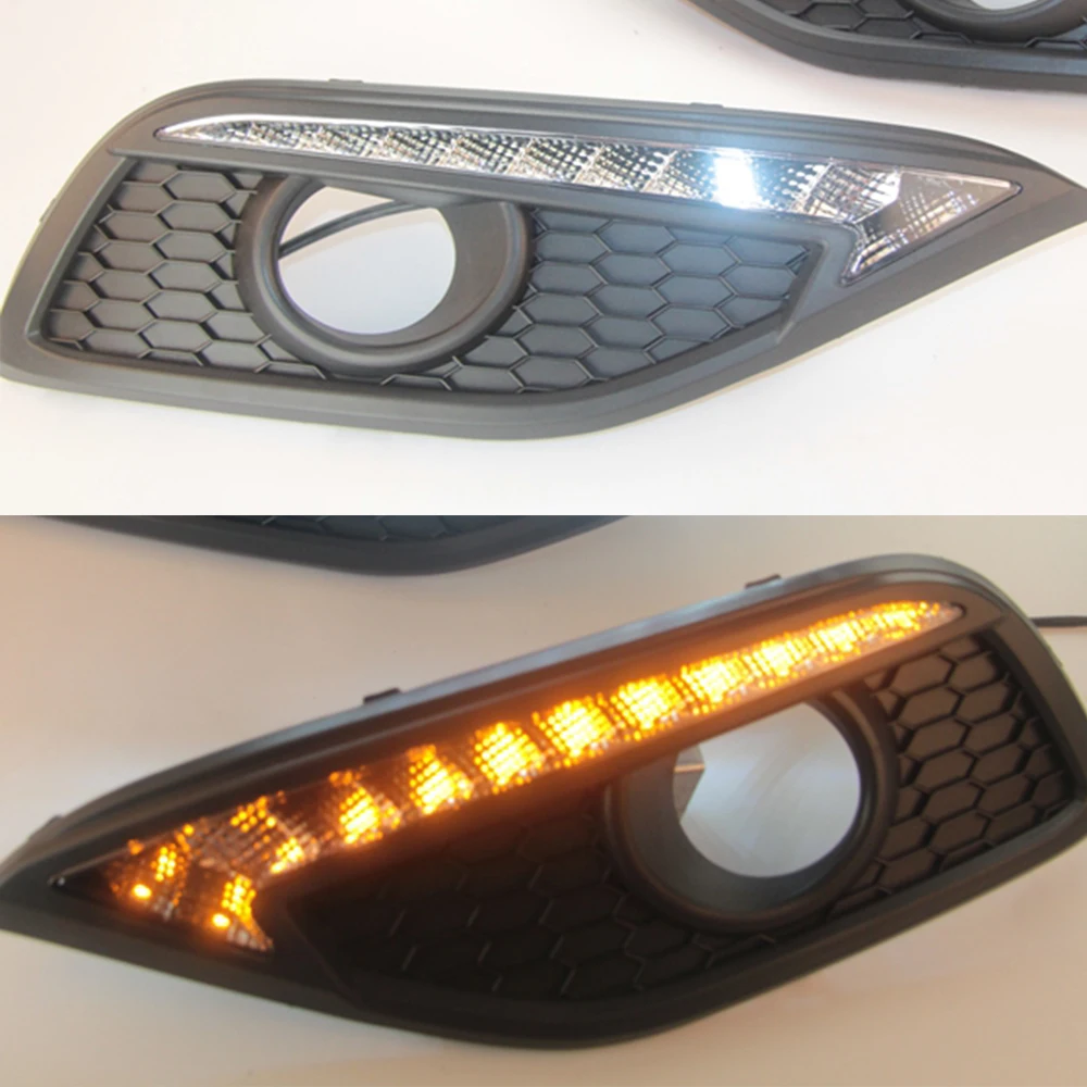 Автомобильные мигающие DRL 2 шт. для Honda CRV CR-V 2012 2013 2014 дневные ходовые огни