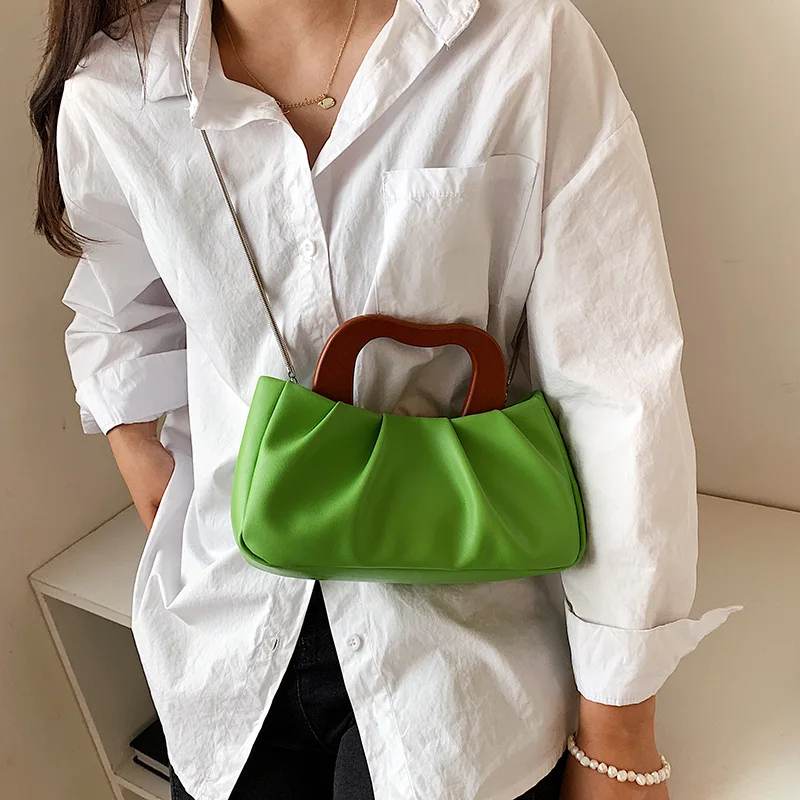 

Популярная маленькая сумка, летняя плиссированная сумка с облаками, новинка 2021, модная маленькая квадратная сумка, сумки, женские сумки, диз...