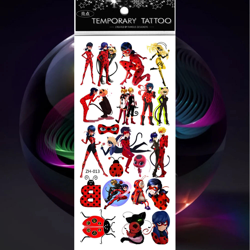 5 шт./лот крутые татуировки для рук наклейка тату Детские искусственные нагрудные