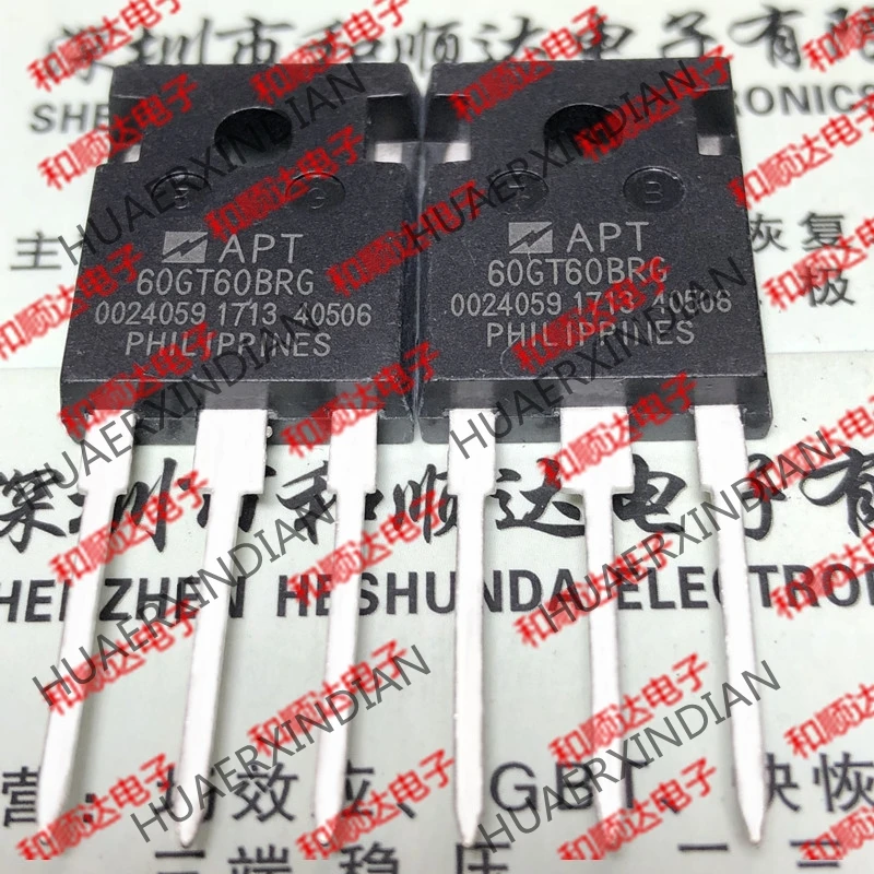 1 шт. новые и оригинальные APT60GT60BRG TO 247 600V 116A|Компоненты предохранителей| |