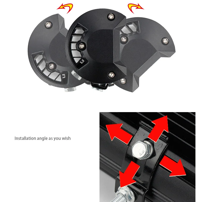 72 Вт светодиодный фонарь для внедорожника легкая светодиодсветодиодный лампа