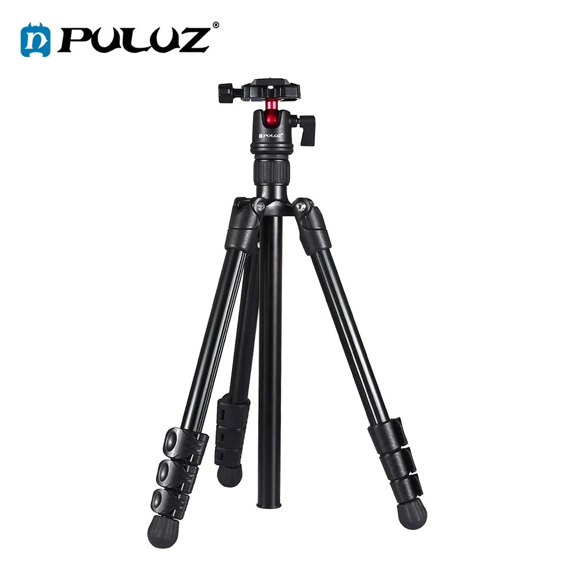 

Штатив для фотосъемки PULUZ, 4 секции, складные ножки, металлическое Крепление для штатива с шаровой головкой 360 градусов для DSLR и цифровых каме...