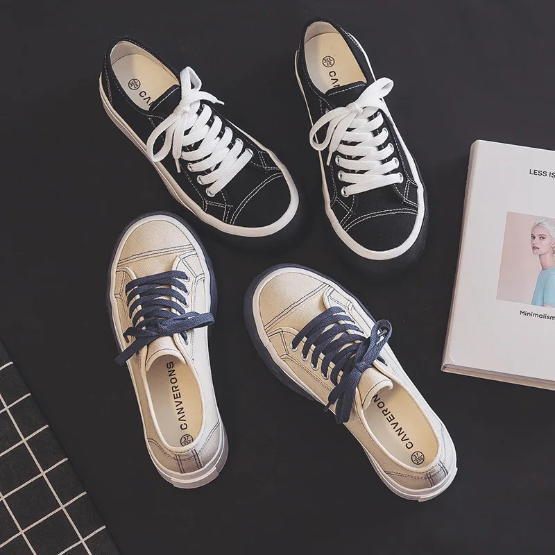 

Женская обувь 2021, осенняя модная холщовая обувь, женская удобная повседневная обувь, женская обувь для бега на плоской платформе, Zapatillas De Mujer