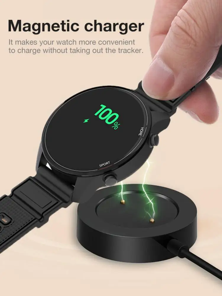 Hot Intelligent Watch Charger type-C 5V/0.5A Charging Base ABS and PC Sports charging base for XiaoMi Color Dropshipping