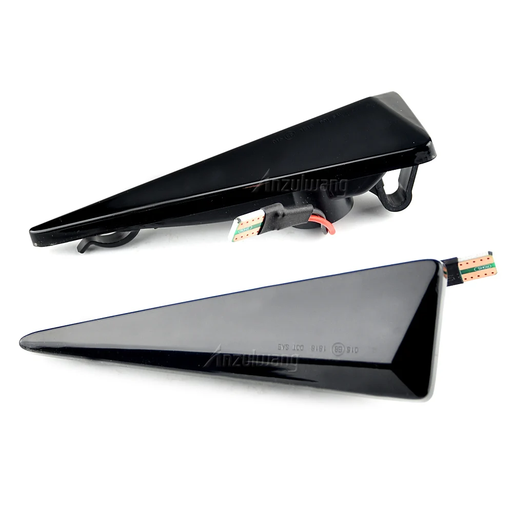 

2 шт. светодиодный динамический поворотный сигнал, боковой габаритный фонарь, последовательный поворотный фонарь для Renault Espace MK4 Vel Satis Wind avgek Megane 2