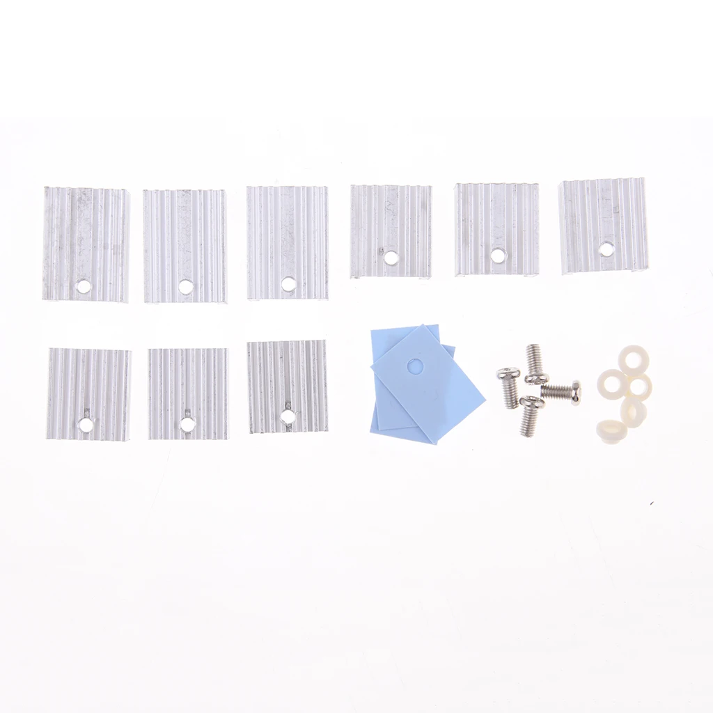 1Pack Aluminum Heatsink Radiator Module U-shaped design for TO220 Transistor | Компьютеры и офис