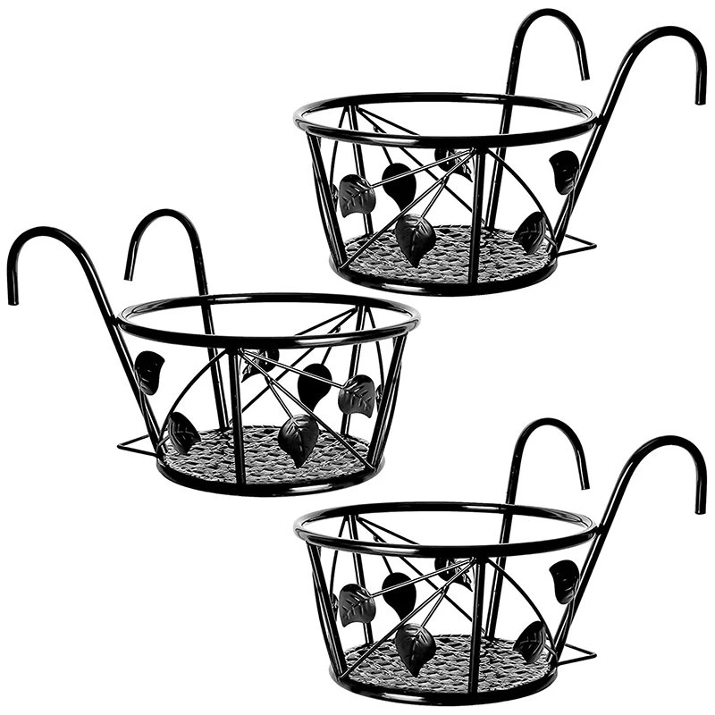 Подставка для растений 3 шт. в упаковке подвесные стеллажи железная подвесная