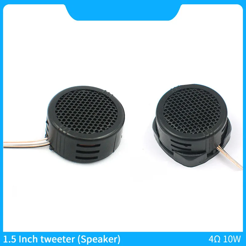 

2pcs 1.5 Inch Tweeter High Efficiency Mini Dome Loudspeaker 10W 4Ohm Speaker For Car Audio Sound System