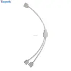 6Pin RGBCCT сплиттер соединитель от 1 до 2, от 1 до 3, от 1 до 4 Женский удлинитель провода кабель для RGB + CCT Светодиодная лента 2,0 мм