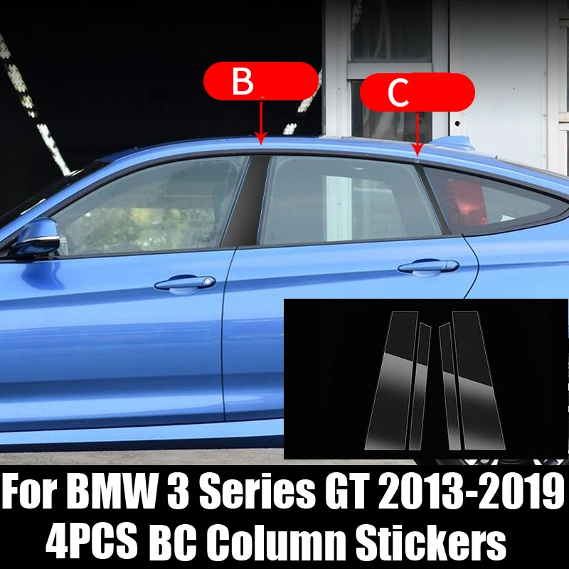 

ТПУ автомобильный Стайлинг прозрачная BC колонна пленка дверь окно покрытие мембрана отражающая панель нарезанная для BMW 1 3 5 6 7 серий