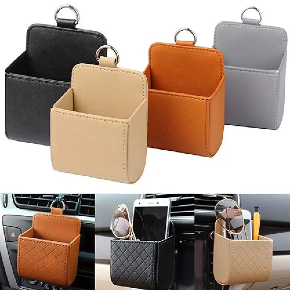 

80% HOT SALES!!! Portable Car Auto Outlet Air Vent Storage Case Mobile Phone Holder Bag Pouch