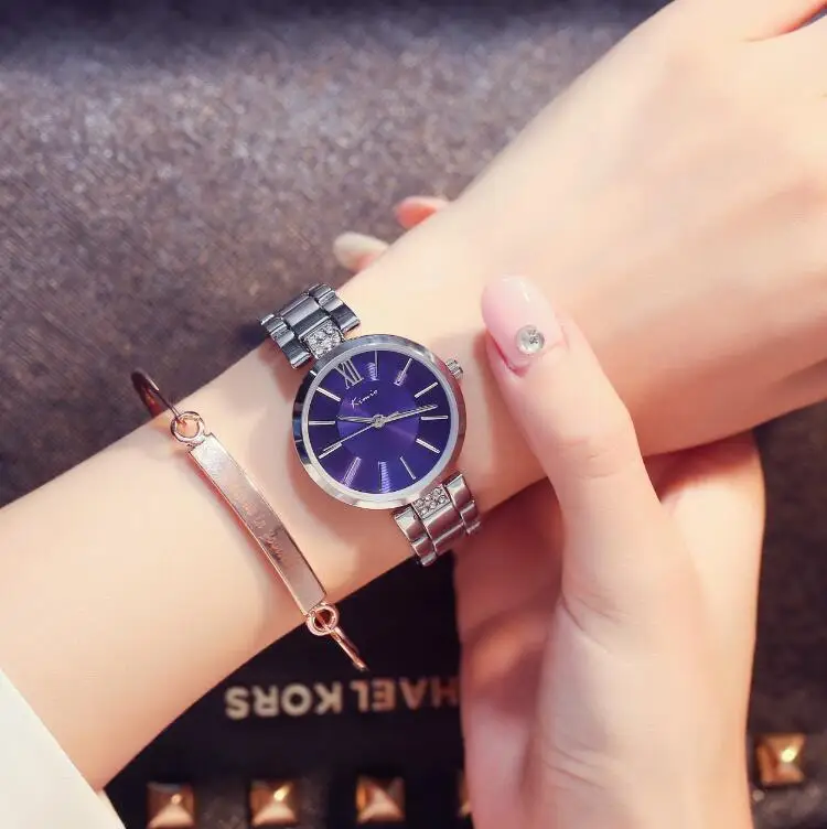 KIMIO 6133 женские часы наручные с магнитной застежкой модные кварцевые бриллиантами