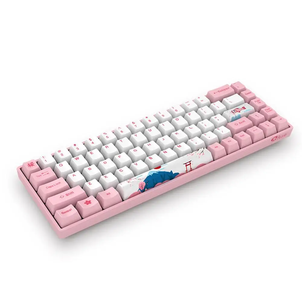 Оригинальная Механическая игровая клавиатура AKKO 3068 World Tour Токио Bluetooth 68 клавиш 85%