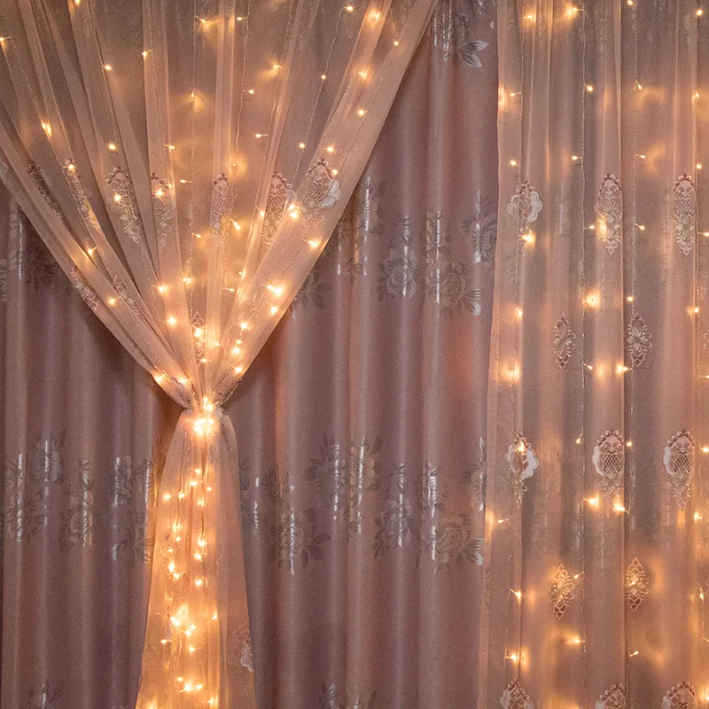 

3x1/3x2/3x3m LED Curtain Light String Christmas Decorations for Home Christmas New Year Decor Christmas Ornaments Navidad Natal