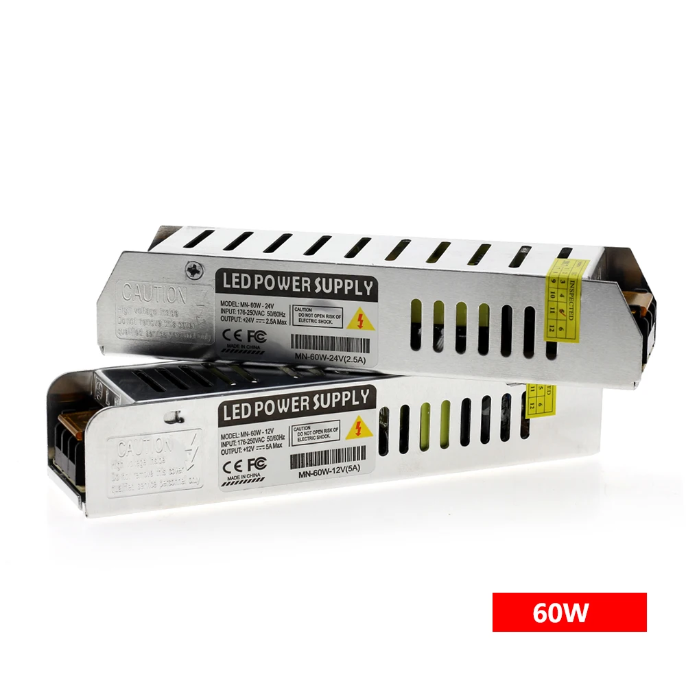 Импульсный источник питания Вход AC220 выход DC12V/DC24V 60 Вт 120 Вт 200 Вт 250 Вт 360 Вт осветительные трансформаторы