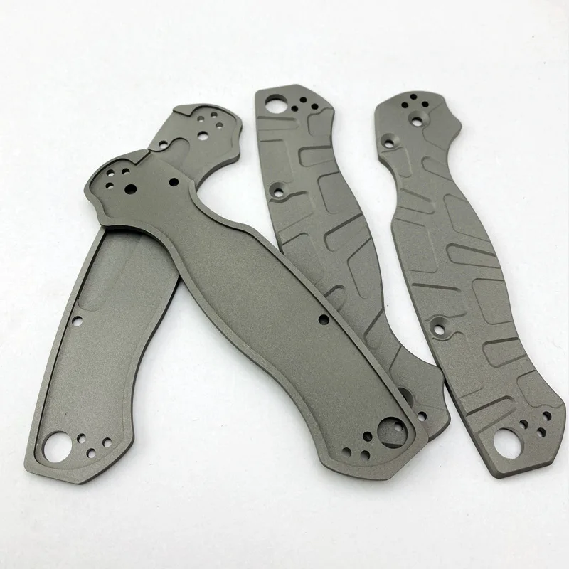 1 пара складных ручных нашивок для ножа из титанового сплава противоскользящие