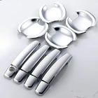 Для Toyota Yaris Vios 2006 2007 2008 2009 2010 Toyota Corolla 2003 - 2013 хромированная дверная ручка + накладка на крышку чаши