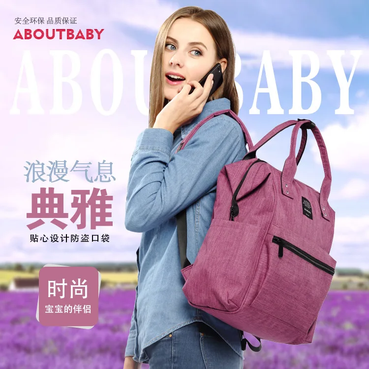 

Anti-theft Mommy Bag Large Capacity Backpack Diaper Bag Baby Going Out Pregnant Woman Expectant Delivery Bag Baby Bag