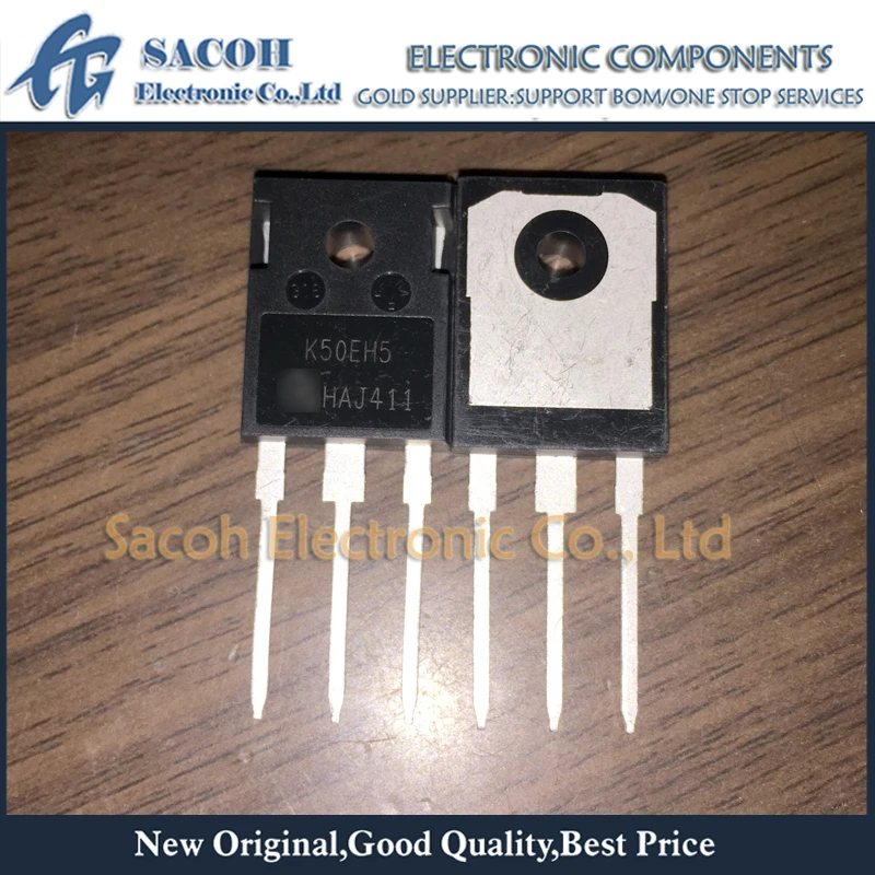 10Pcs IKW50N65H5 or IKW50N65F5 K50H655 or K50EH5 or K50F655 TO-247 50A 650V Power IGBT transistor