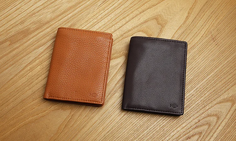 LANSPACE кожаный мужской бумажник высокого качества первый слой коровья кожа модный