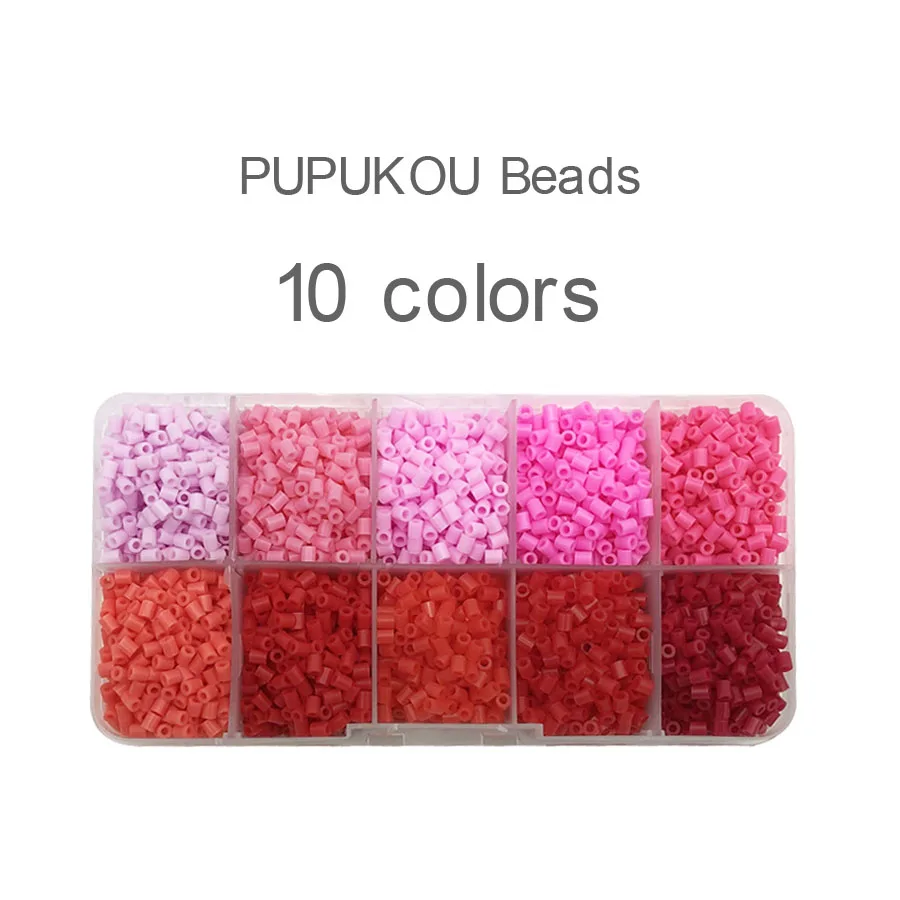 24 цвета/PUPUKOU бусины 2,6 мм мини-бусины 4200 шт DIY игрушка Хама бусины Perler бисер Железный бисер высокое качество подарок