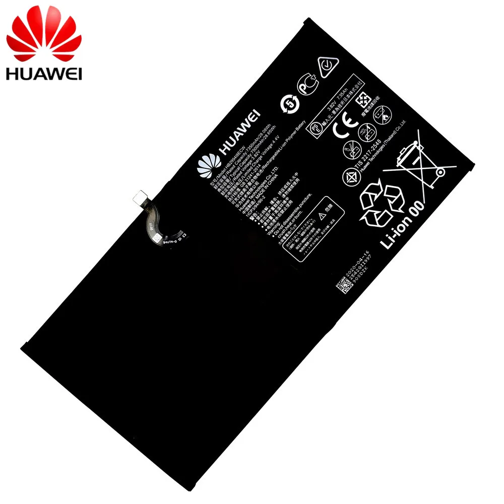 Bater&iacute;a de repuesto HB299418ECW para Huawei MediaPad M5, bater&iacute;a de tel&eacute;fono Original de 7500mAh, CMR-W19, CMR-AL09, BAH2-L09, Kits-1