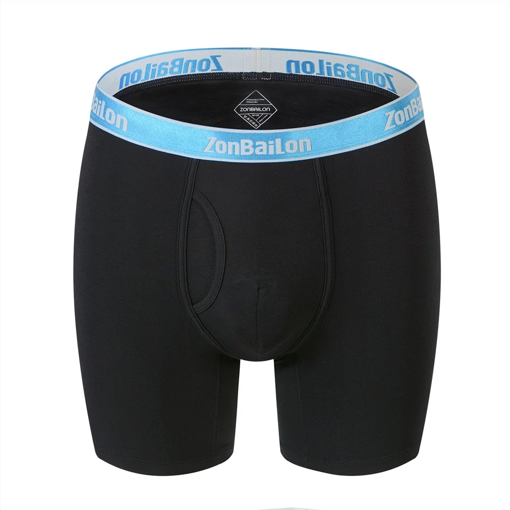 Man Boxers Pack Men BoxerShorts Underwear Set Bamboo Quick-Dry Breathable Men Boxer Briefs Long Comfortable Men Panties Lingerie