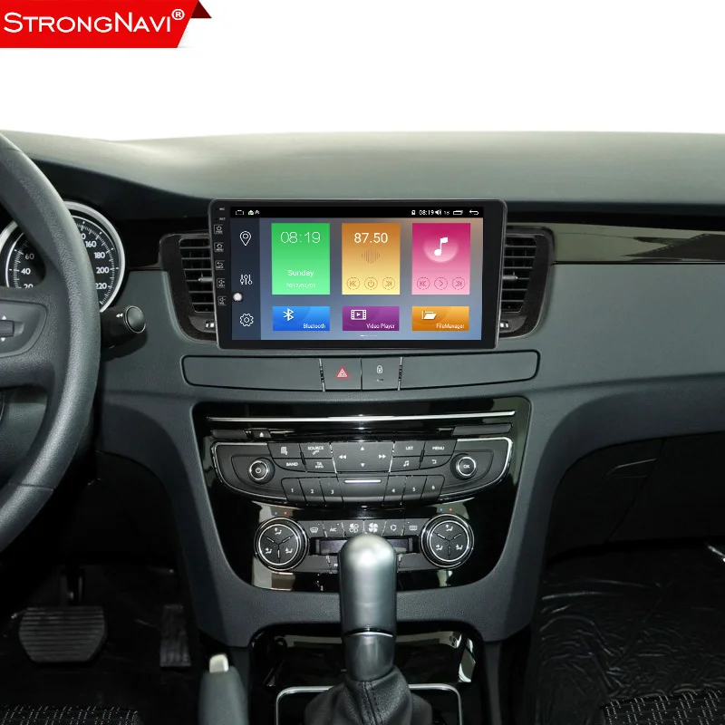 Android 10 6 + 128G DSP IPS автомобильный радиоприемник с навигацией GPS Stereo для PEUGEOT 508 2011 2012