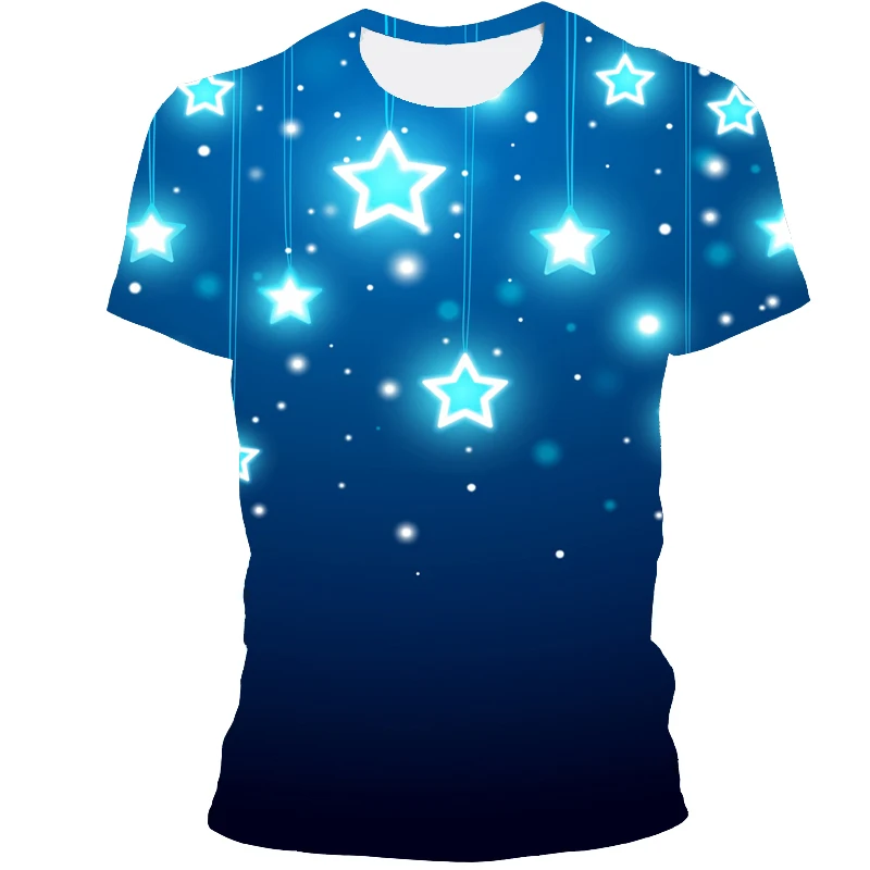 

2021 new summer men's and women's kids T-shirt, fashionable earth climate pattern, alternative style 3DT shirt