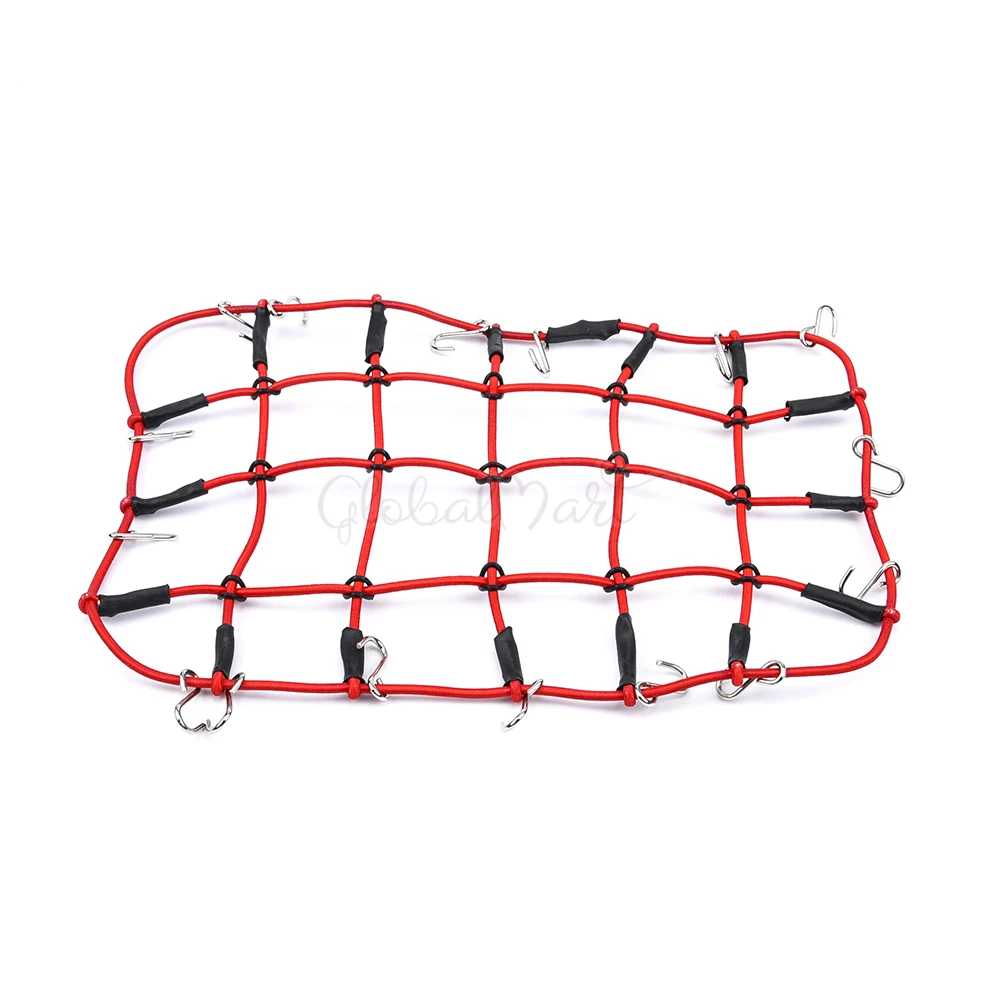 6PCS/Set Simulated Decoration Suitcase Luggage Net Shovel Wooden Box for 1:10 1/10 TRX 4 SCX10 90046 RC Car Accessories - купить по