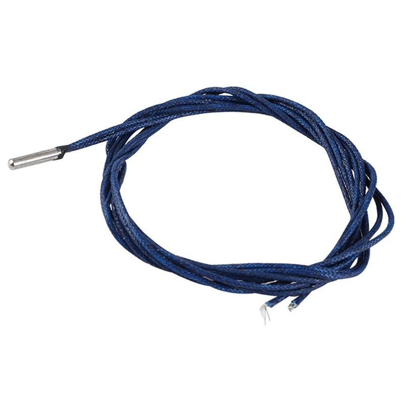 

1M PT100-550BW Platinum Resistance Waterproof Suitable for 3D Printer Accessories E3D V6 Heating Block