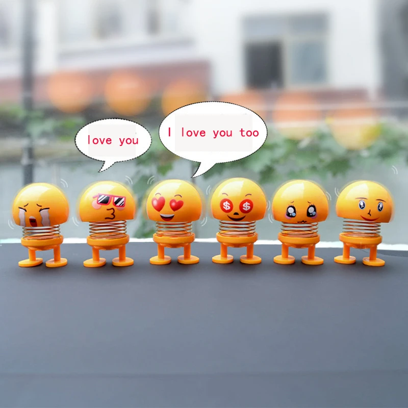 Декомпрессионное украшение интерьера автомобиля качающаяся голова маленький