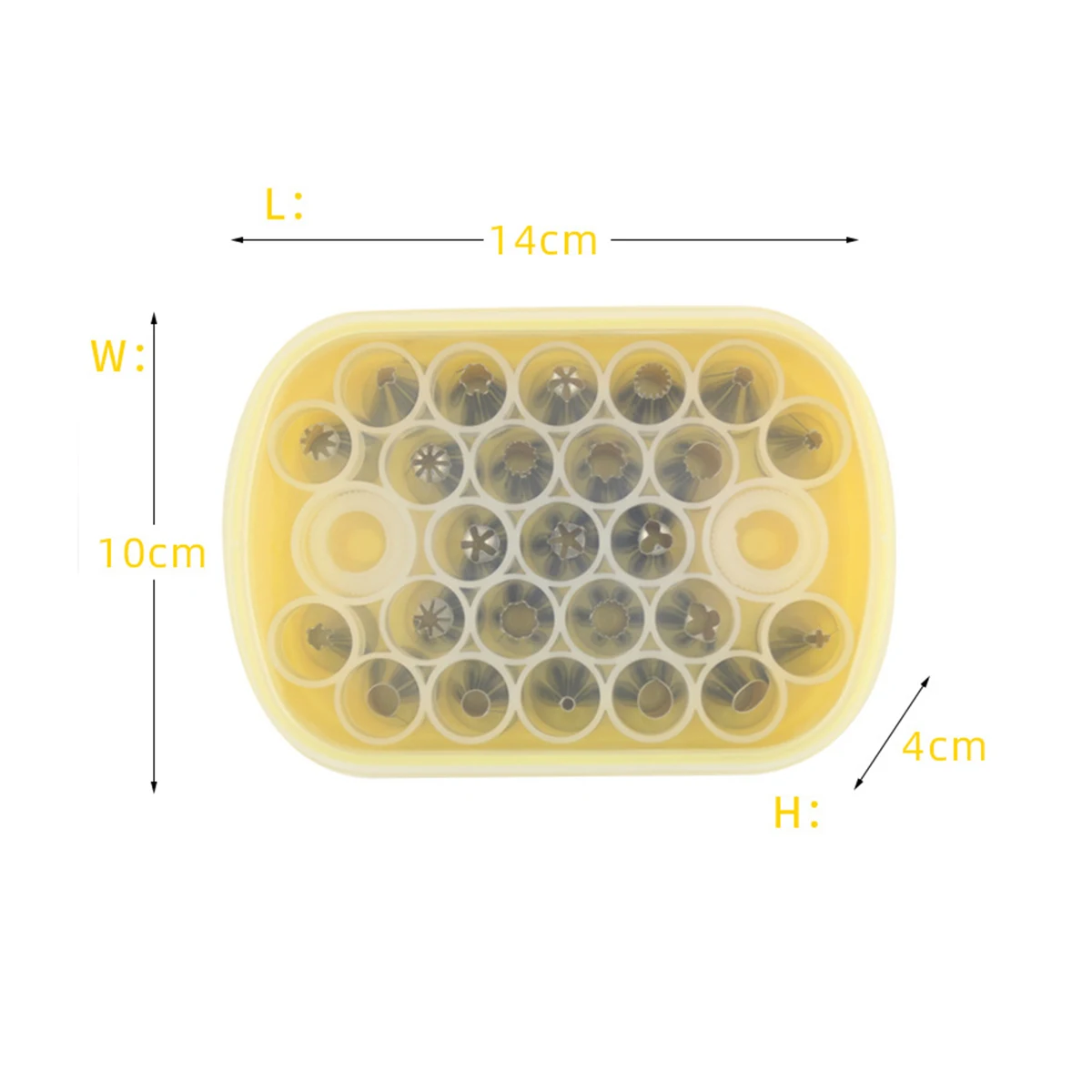 Аксессуары для украшения тортов из нержавеющей стали 25 шт. | Дом и сад
