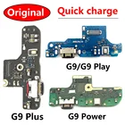Док-станция с разъемом Micro USB, зарядным портом и гибким кабелем для Motorola Moto G9  G9 Play  G9 Plus с микрофоном